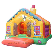 inflatable castle moonwalk